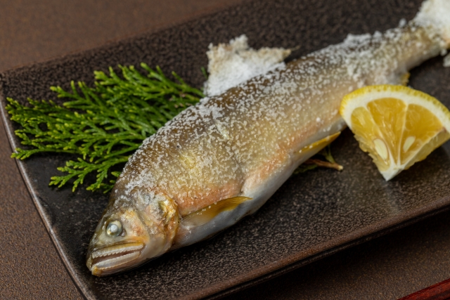 鮎の塩焼きは「串の打ち方」で香りやジューシーさが大きく変わる、とても奥深い世界です🐟✨