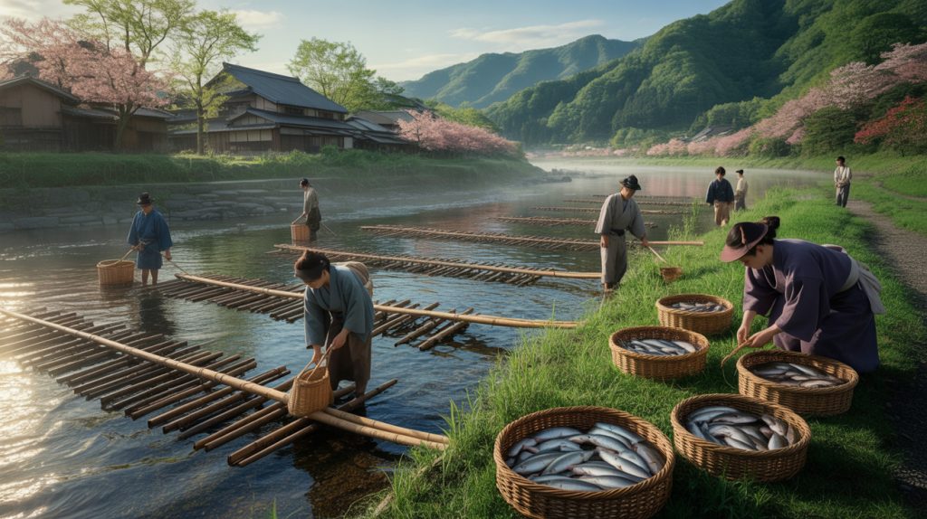 昔の人と鮎|歴史に登場する川魚文化