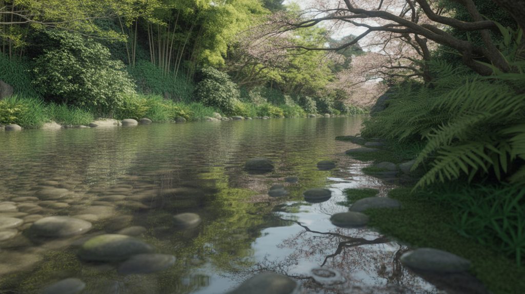 川の音が人を癒す理由